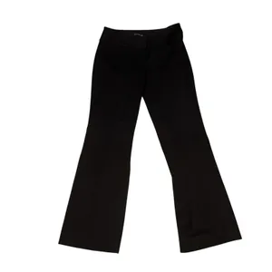 Express 'Editor' Mid-Rise Boot Cut Dress Pant in Black Twill Size 6 Regular thumbnail 3