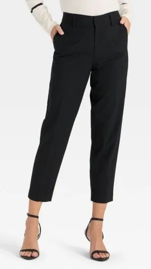 Black Women's dress Pants NWT thumbnail 1