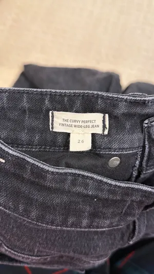 Madewell Jeans The Curvy Perfect Vintage Wide-Leg thumbnail 4