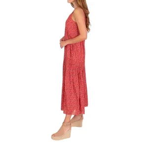 Joie Tea Rose Sleeveless Cotton Maxi Dress Medium thumbnail 2