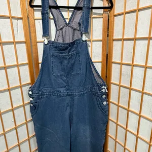 Classic Blue Denim Overalls Size 2X thumbnail 4