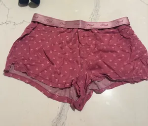 PINK Victoria's Secret Cherry Sleeping Shorts thumbnail 1