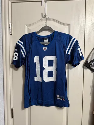 Vintage‎ Reebok Equipment NFL Indianapolis Colts Payton Manning Jersey On Field thumbnail 2