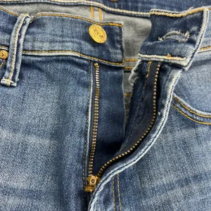 MOTHER Insider Crop Step Fray Jeans Not Rough Enough Wash Stretch Denim Size 25 thumbnail 12