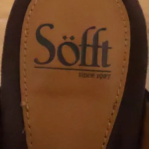 Sofft Suede Kitten Heel Mules Clogs Womens Size 7M‎ Brown Comfort Capsule Office thumbnail 2