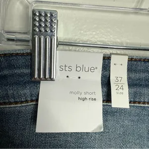 NWT Stitch Fix Sts Blue Molly High Rise Short Style ES3128GA1 Blue Size 37/24‎ thumbnail 6