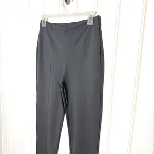 Halara Flex SculptKnit High Waisted Pocket Slim Work Pants Sedona Sage Grey M thumbnail 6