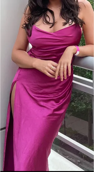 Lioness Pink Satin Dress thumbnail 1