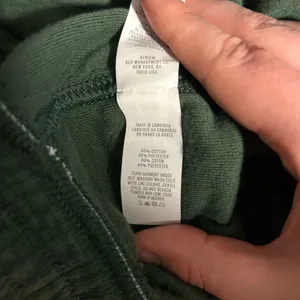Aerie Forest Green Knit Shorts Size M thumbnail 4