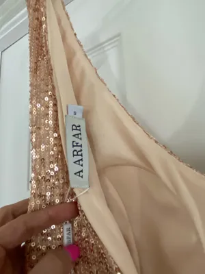 Macy's NWT Gold Evening Gown!! Stunning Small thumbnail 6