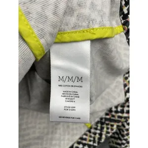 CAbi Cliffside Moto Jacket Abstract Multicolor Full Asymmetric Zip 5099 Size‎ M thumbnail 6