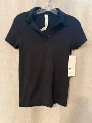 Lululemon NWT Swiftly Tech Short-Sleeve Polo Shirt | 4 thumbnail 2