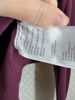 Anthropologie Maeve Maroon‎ Scoop Round Neck Long Sleeve Cropped Top thumbnail 4