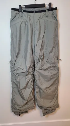 Black Dot Snow‎ Pants Womens Medium Gray Waterproof Breathable Ski Snowboard thumbnail 1