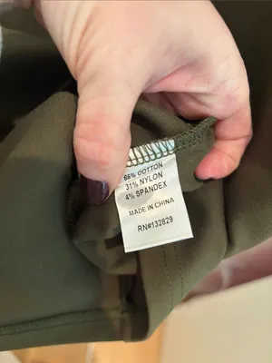 Revolve Strapless Dress Olive Green Bodycon NWT Size XXS thumbnail 8