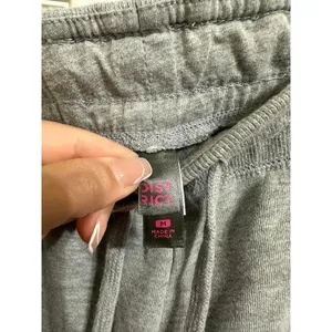 District Women's Sweatpants Jogger Pants Slim‎ Fit Gray Blue Sz M thumbnail 3