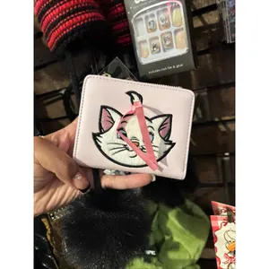 Disney Her Universe The Aristocats Marie Flap wallet card zipper coin holder thumbnail 7
