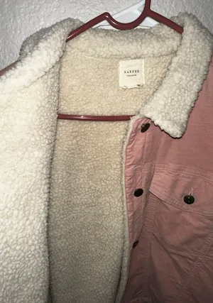 Francesca's Sherpa Lined Corduroy Jacket thumbnail 2