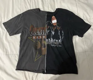 Buckle Crop Graphic Tee thumbnail 1