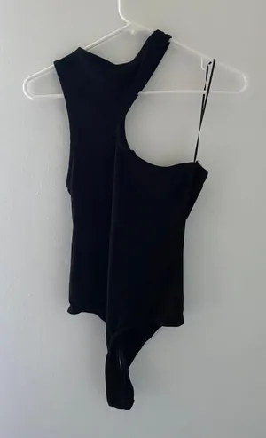 the label black cut out bodysuit thumbnail 3