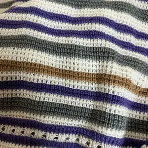 NWT Ten Sixty Sherman Woman’s Stripe Mock Neck Sweater -L thumbnail 5