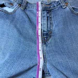 Levis 505 Womens Size 14M Jeans Straight Leg Stretch Blue Denim Everyday Casual thumbnail 10