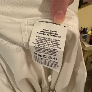 Nike White Tennis Skirt thumbnail 4