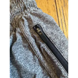 Lululemon Lined Running Shorts Womens 10 Gray thumbnail 2