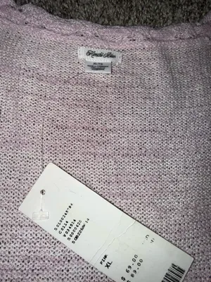 Kimchi Blue Catherine Pointelle Knit Top in Pink thumbnail 3
