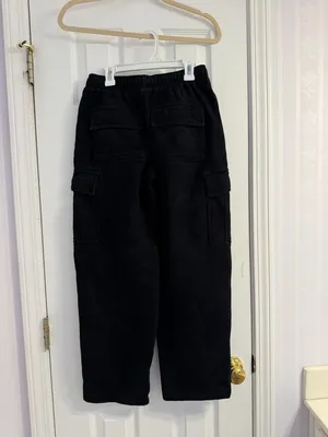 Aritzia TNA Cozy Sweatfleece Mega Cargo™ Sweatpant in black Size XS thumbnail 4