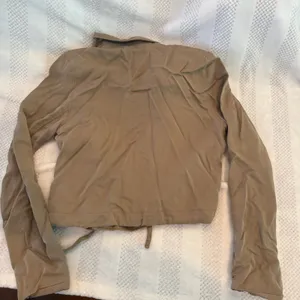 new abercrombie & fitch drapey moto full zip jacket size small S thumbnail 2