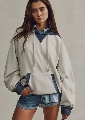 NWT Free People We The Free Lou Baked Hoodie thumbnail 1