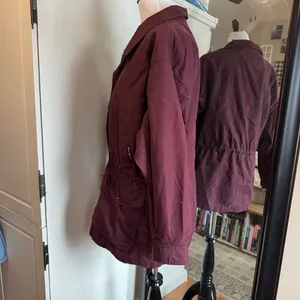 Eddie Bauer Large Maroon Jacket thumbnail 3