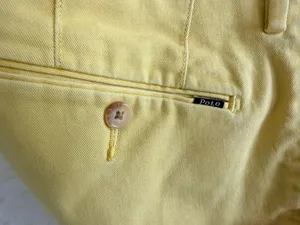 Polo Ralph Lauren Yellow Chino Pants Size 4 thumbnail 3
