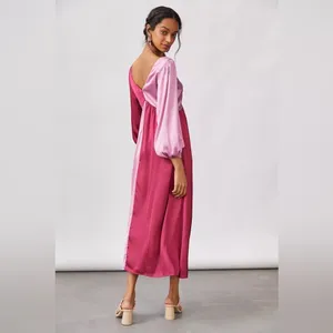COPY - Anthropologie Colorblocked Maxi Dress thumbnail 3