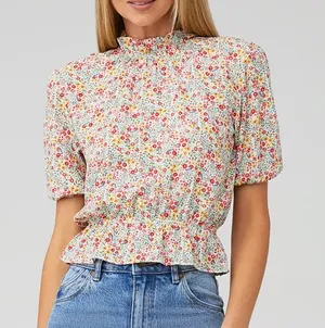 BB Dakota Floral Top thumbnail 2