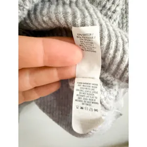 Aerie | EUC CozyUp Waffle Sweater Hoodie in Gray Oversized | Sz M thumbnail 9