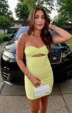 Zara Bodycon Strapless Mini Lemon Party Coctail Shower Bridal 🍋Dress thumbnail 6