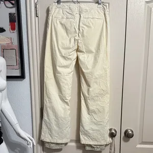 Roxy Y2K Retro Style Cream Snow Bunny Ski Winter Pants Gorp Granola Winter thumbnail 3