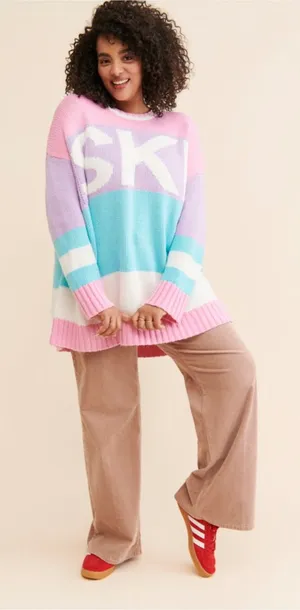 Show Me Your Mumu colorful SKI sweater thumbnail 1