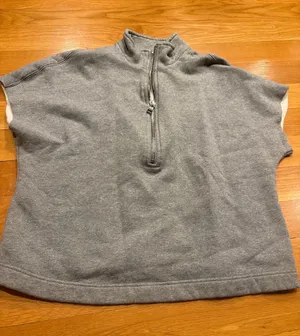 For The Republic Gray Half-Zip Pullover thumbnail 1
