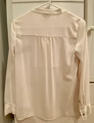 Vince Camuto Cream Blouse thumbnail 2