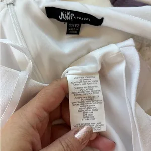 Jump White Sequin Accent Sleeve Mini Cocktail Dress thumbnail 9