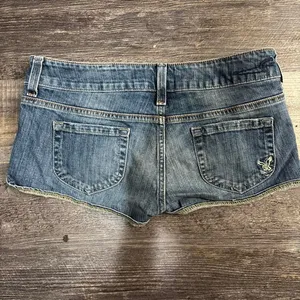 y2k size‎ 8 american eagle micro shorts thumbnail 4