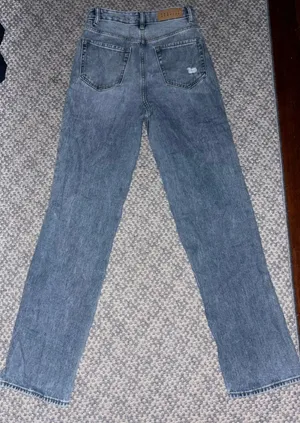 PACSUN Light Indigo Ripped 90s Boyfriend Jeans thumbnail 3
