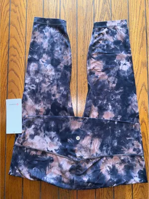 Lululemon Align High Rise 25” Diamond Dye Pink Pastel Size 18 NWT thumbnail 1