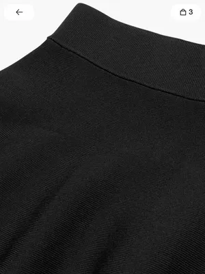 New With Tags Aritzia Babaton Sculpt Knit Elevator Skirt Sz L thumbnail 6