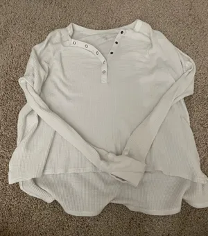 Aerie Waffle Sweater thumbnail 1