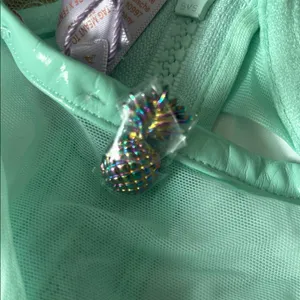 Savage X Fenty TUTTI FRUITY EMBROIDERED TULLE & VINYL TEDDY thumbnail 7