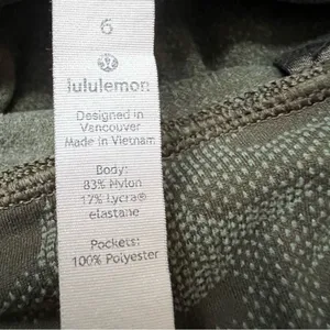 Lululemon Ready to Rulu Jogger 29" Heritage Camo Dark Olive Green Twill Size 6 thumbnail 9